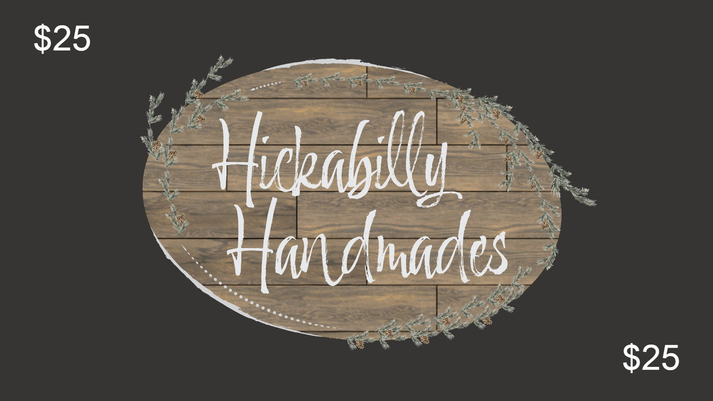 Hickabilly Handmades Gift Card